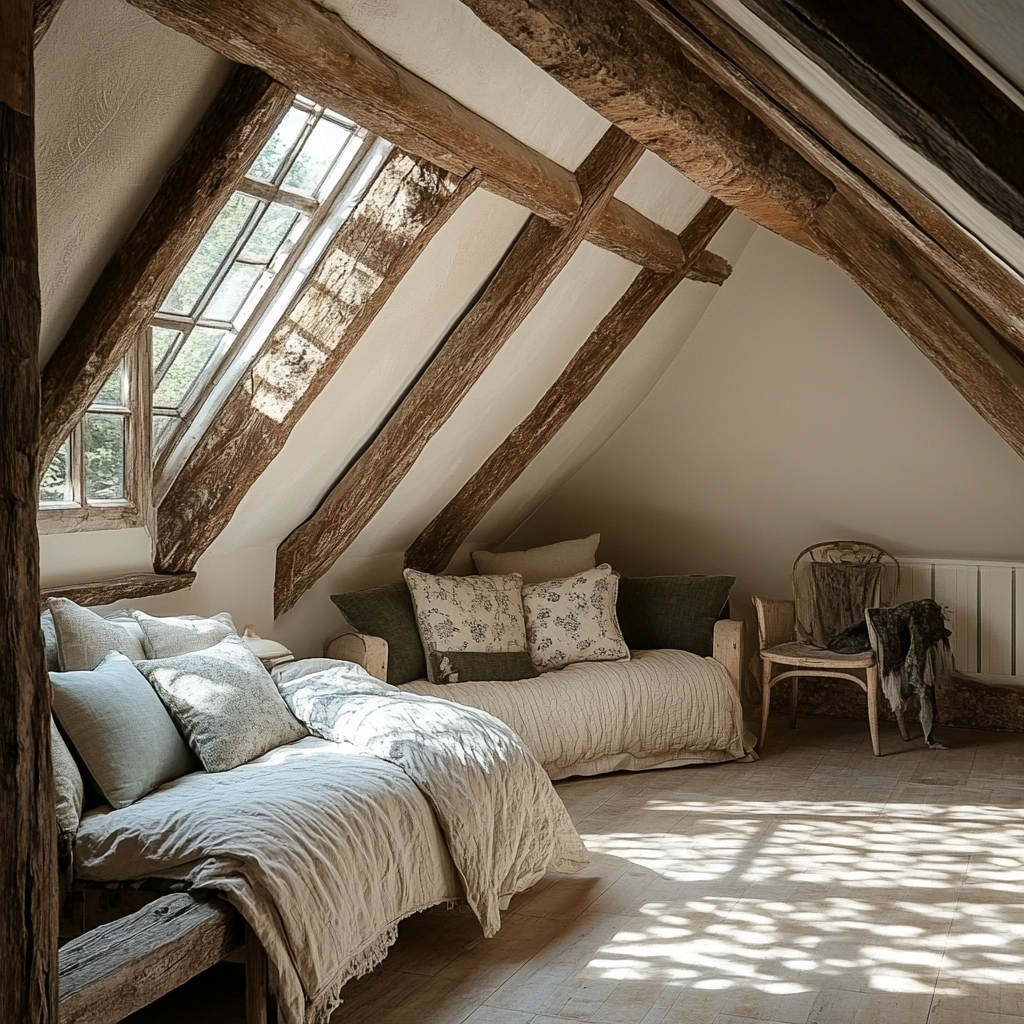 cosy farmhouse bedroom 33