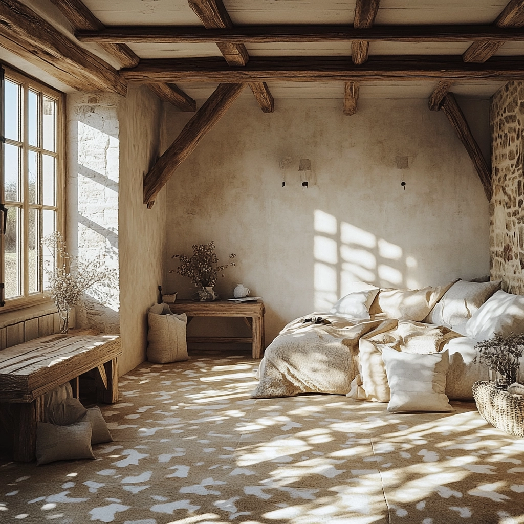 cosy farmhouse bedroom 35