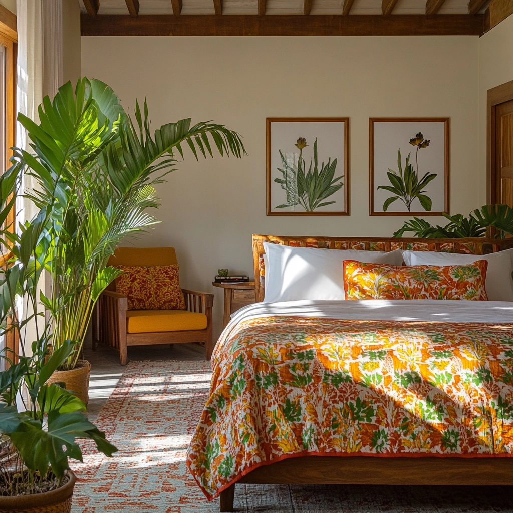 cosy farmhouse bedroom 41