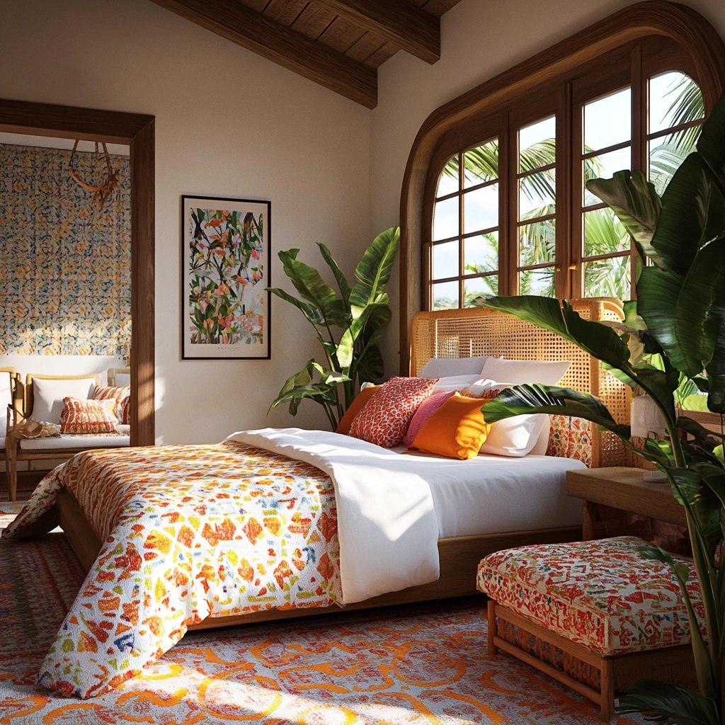 cosy farmhouse bedroom 42