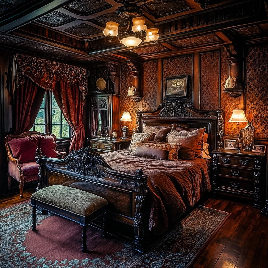 cosy farmhouse bedroom 48