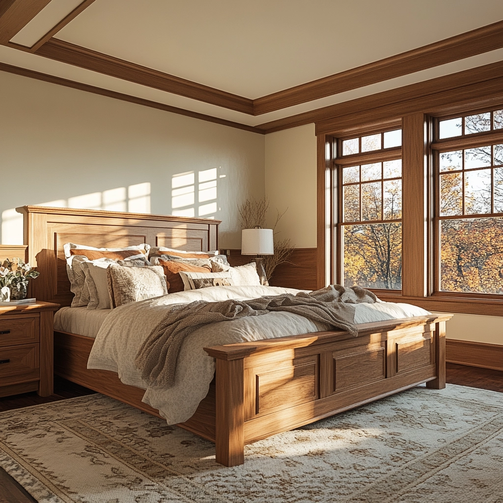 cosy farmhouse bedroom 56