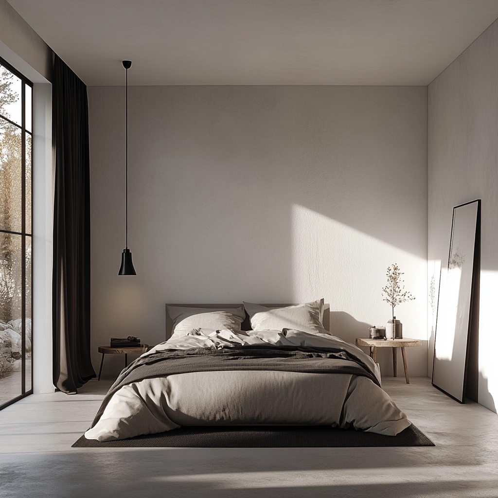 cosy farmhouse bedroom 59