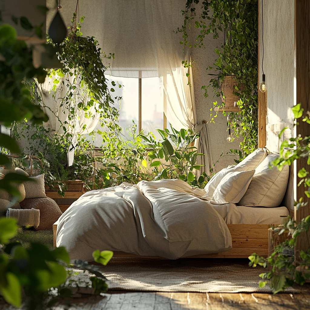 cosy farmhouse bedroom 63