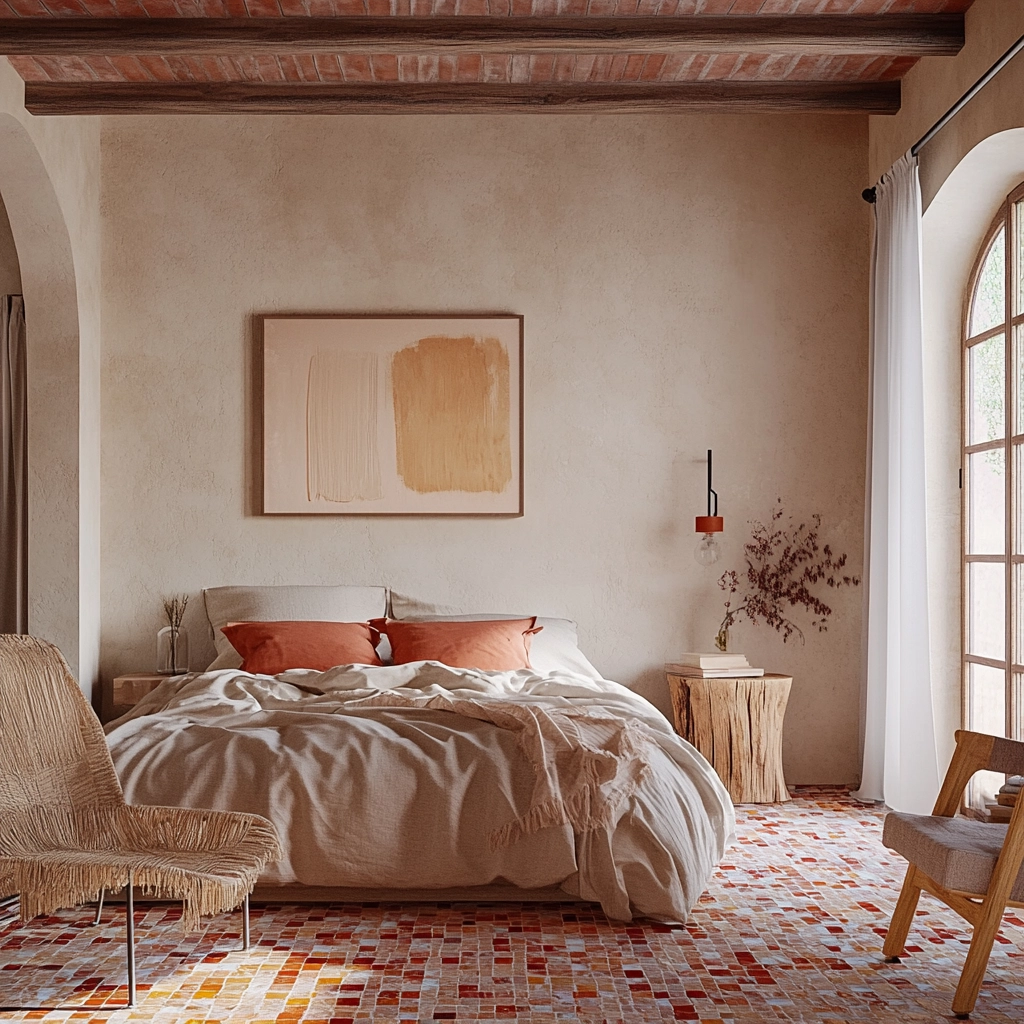 cosy farmhouse bedroom 66
