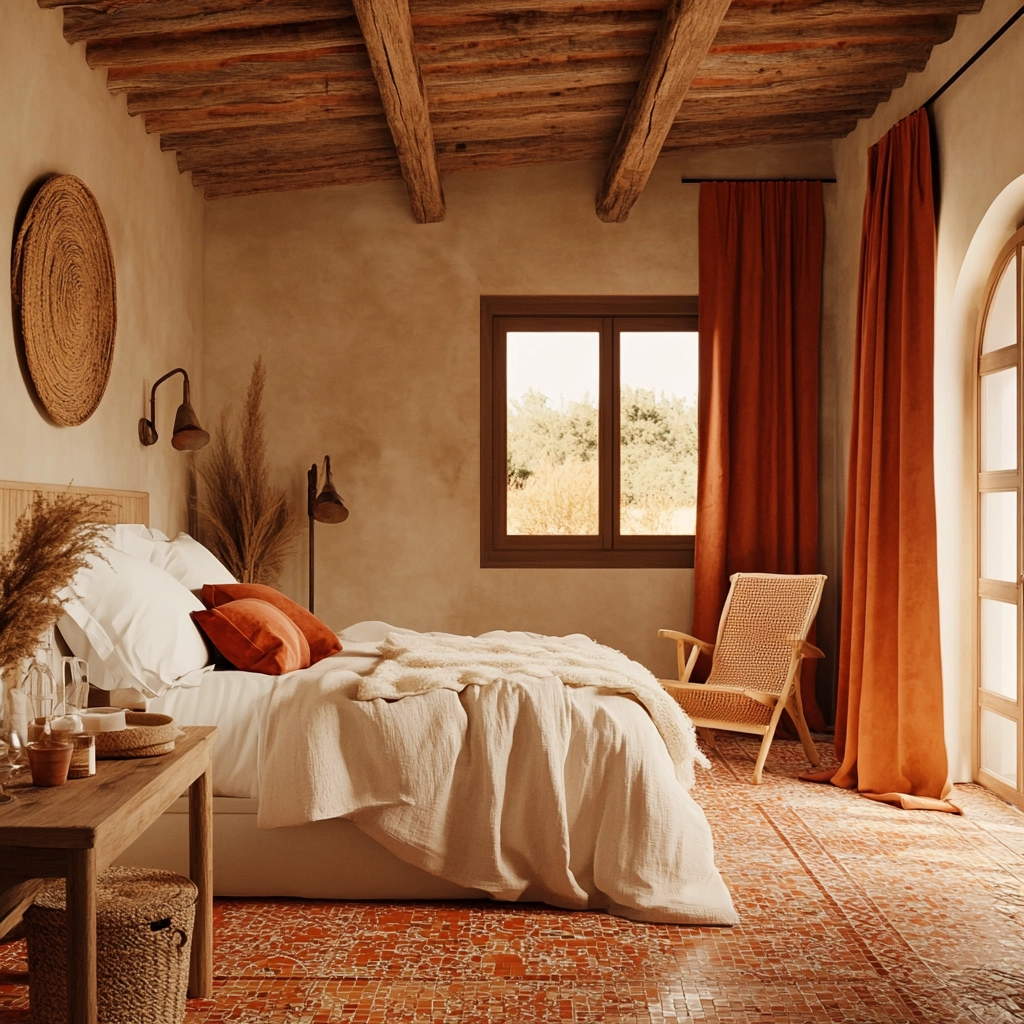 cosy farmhouse bedroom 67