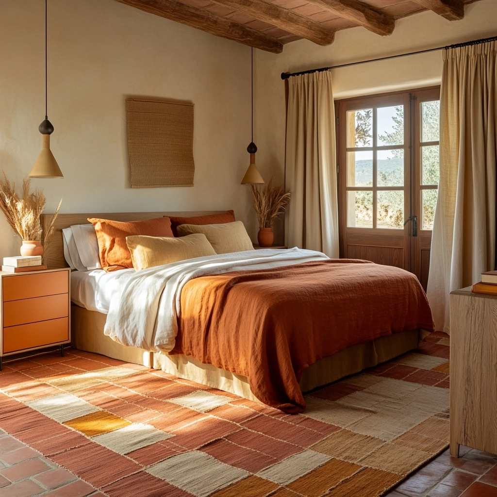 cosy farmhouse bedroom 68