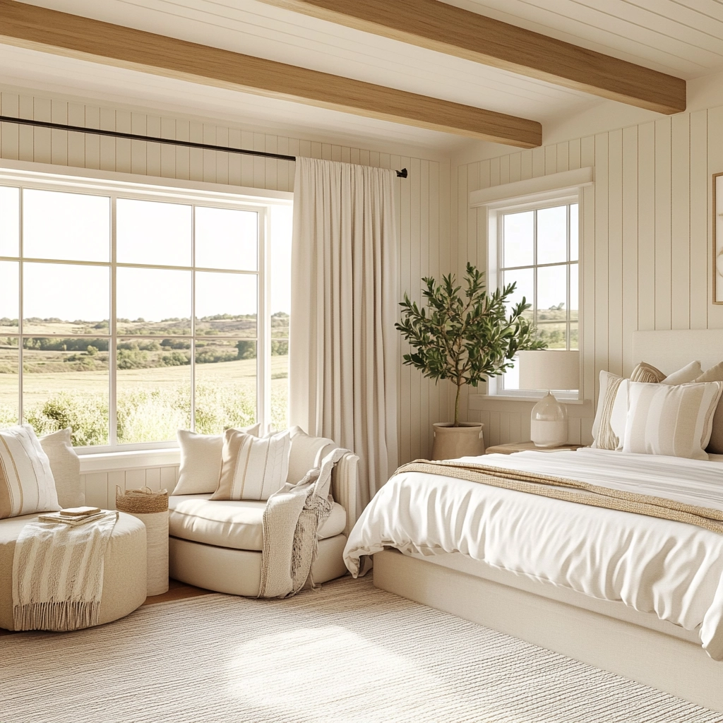 cosy farmhouse bedroom 69