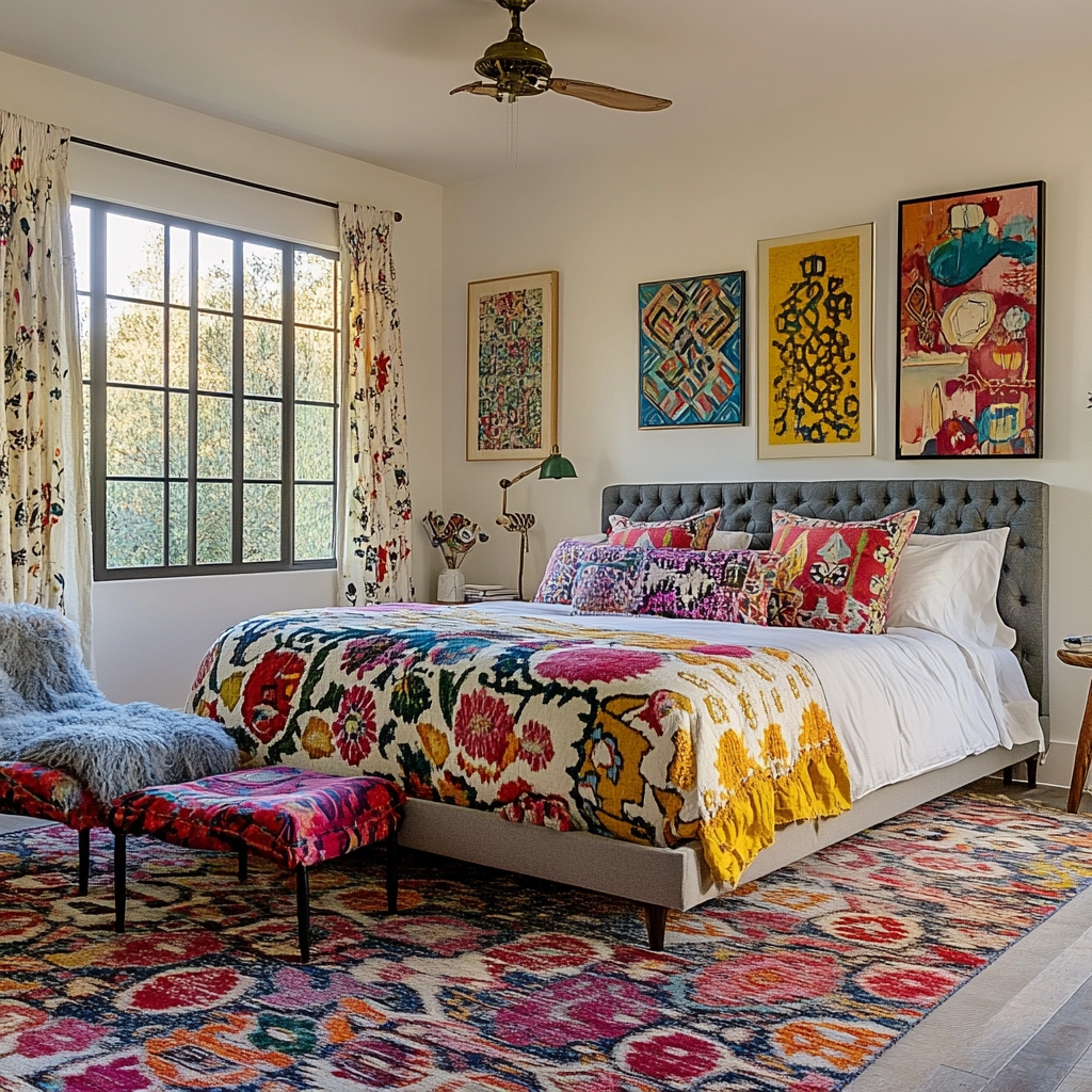 cosy farmhouse bedroom 74