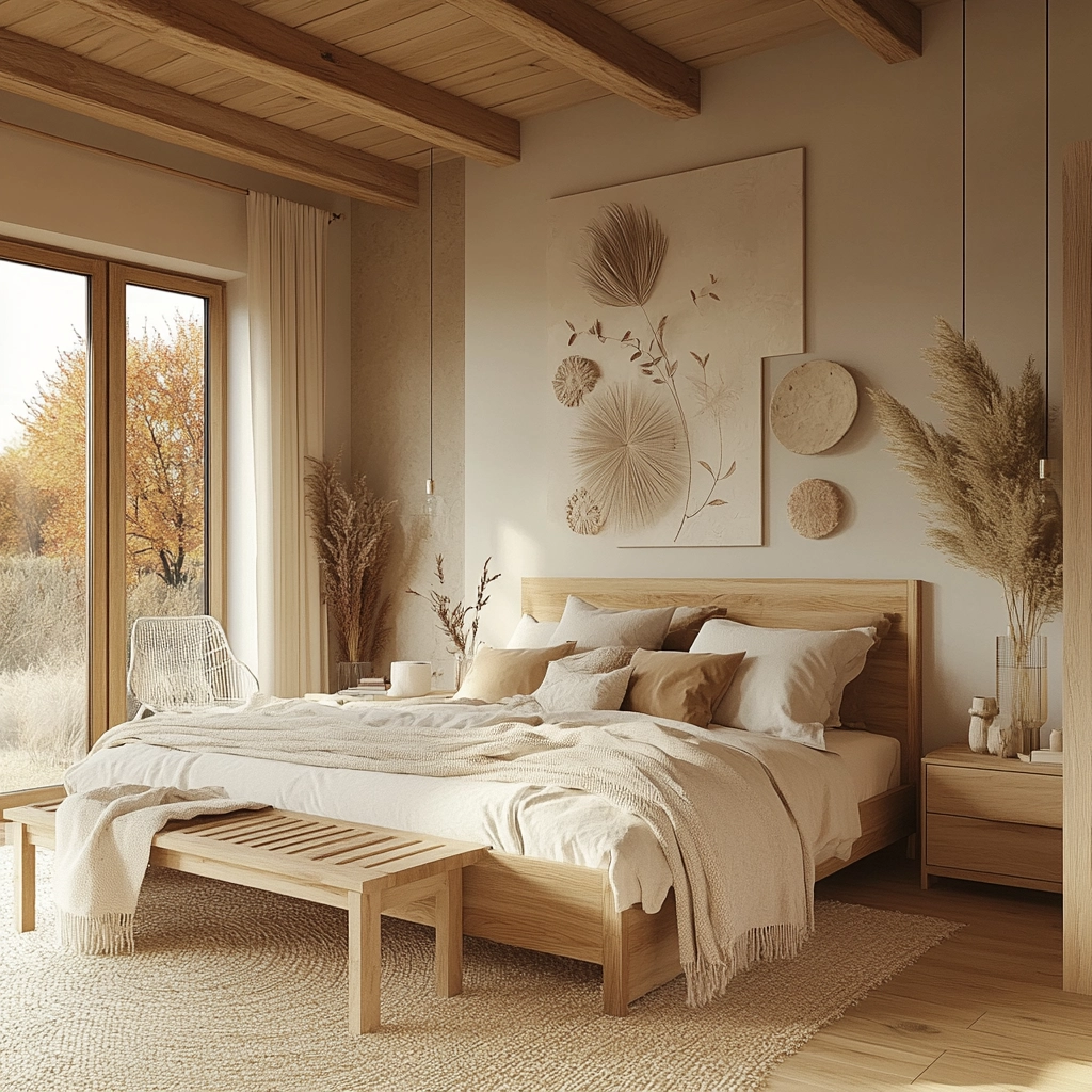 cosy farmhouse bedroom 8