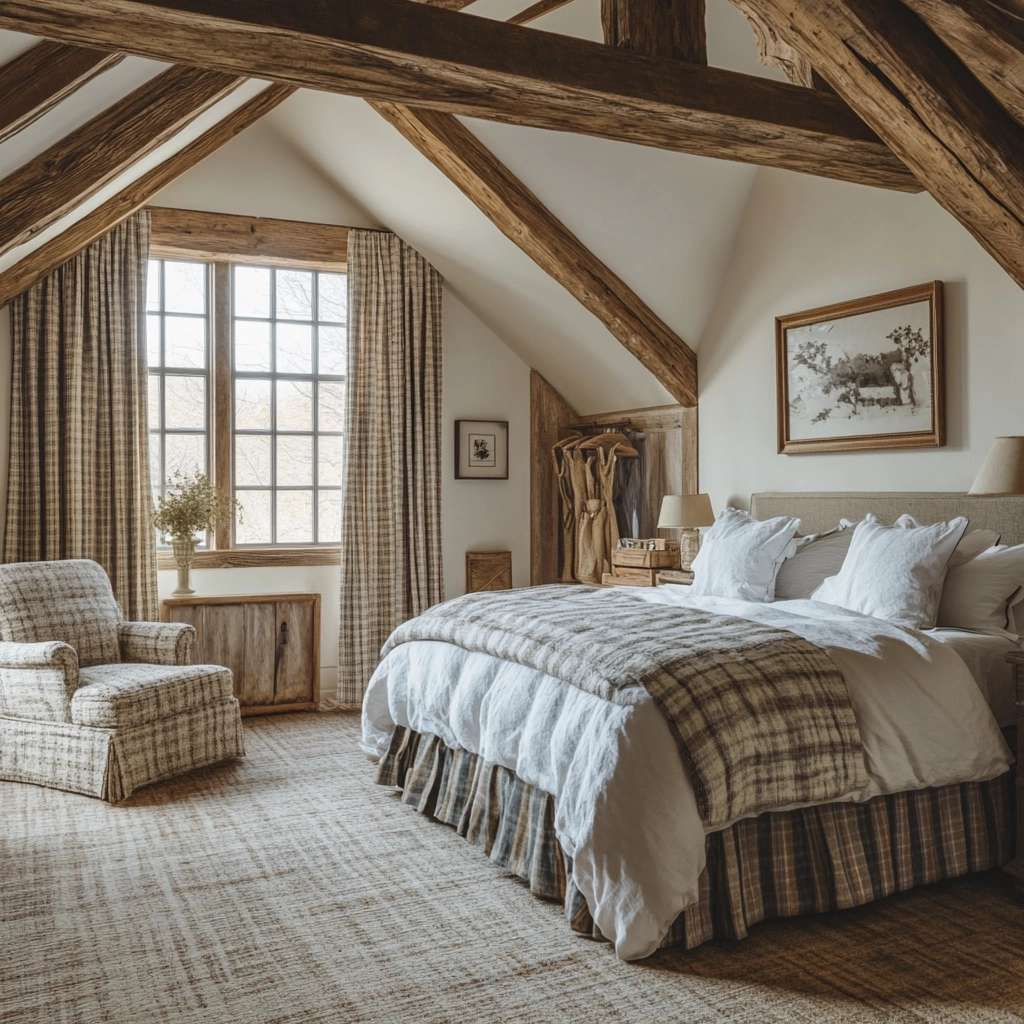 cosy farmhouse bedroom 80
