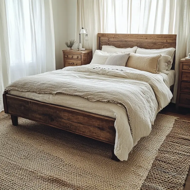 cottage farmhouse bedroom 1