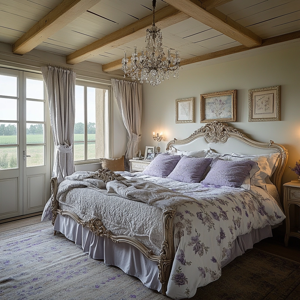 cottage farmhouse bedroom 38