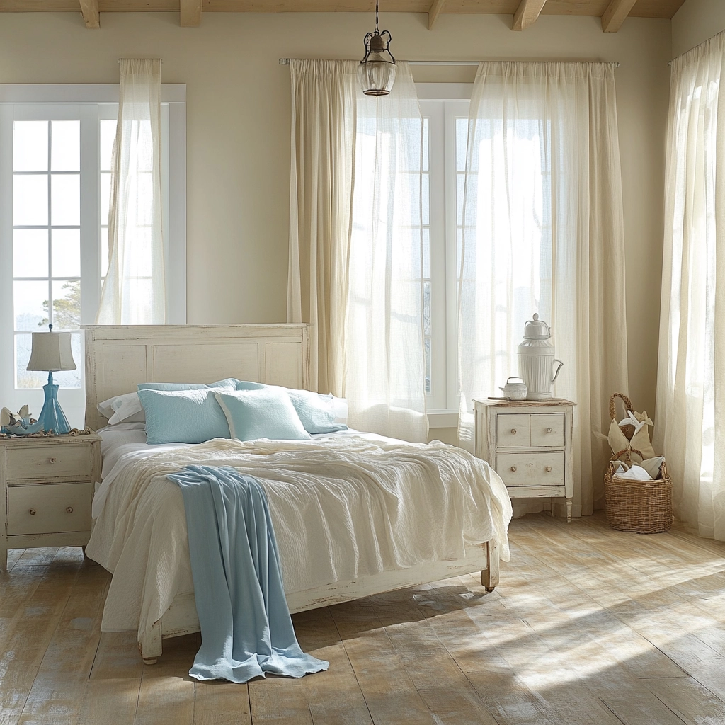 cottage farmhouse bedroom 59