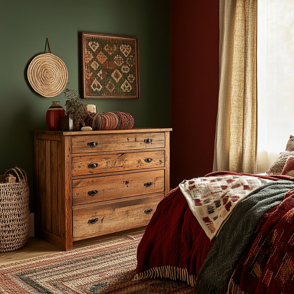 country bedroom ideas farmhouse rustic 21