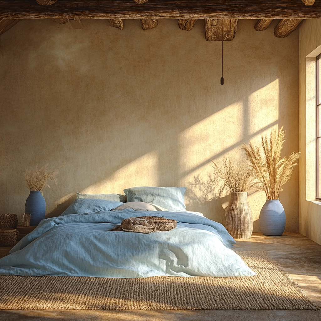 country bedroom ideas farmhouse rustic 31