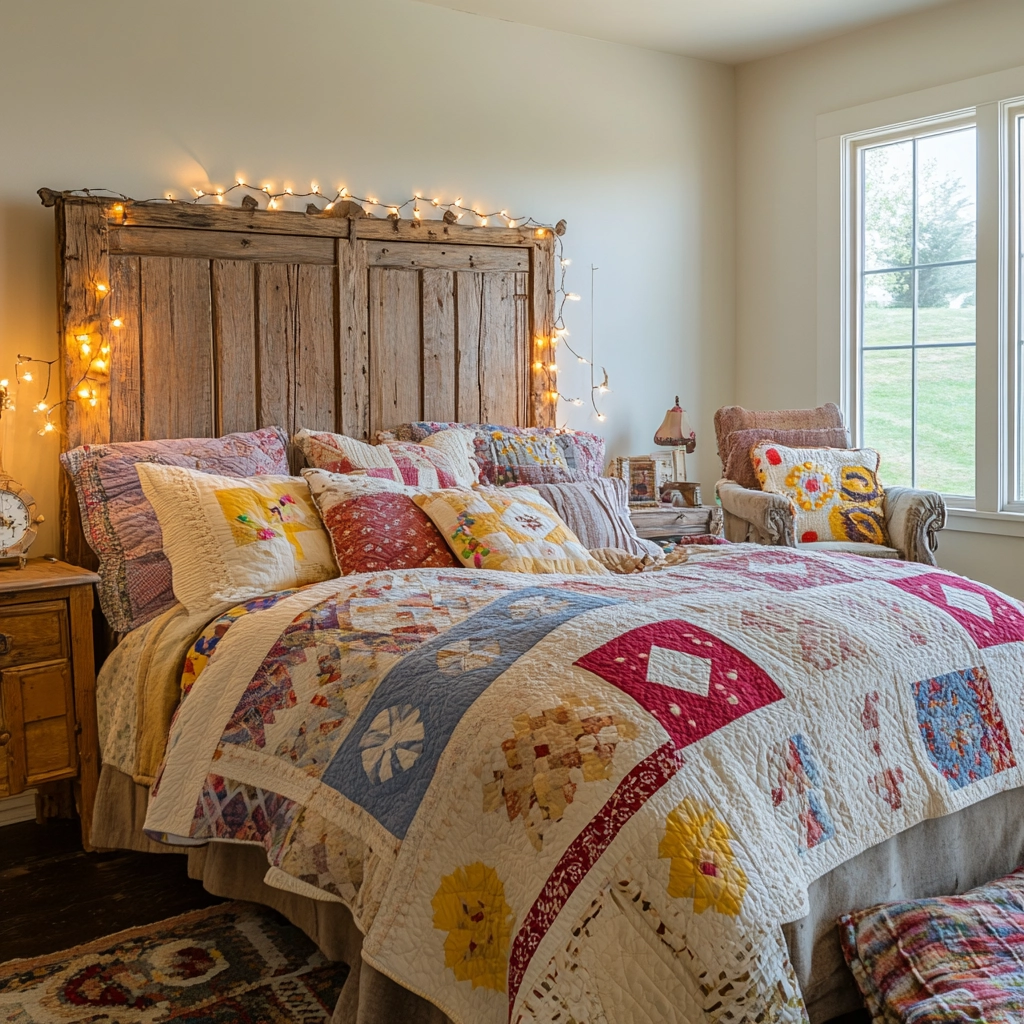 country bedroom ideas farmhouse rustic 33