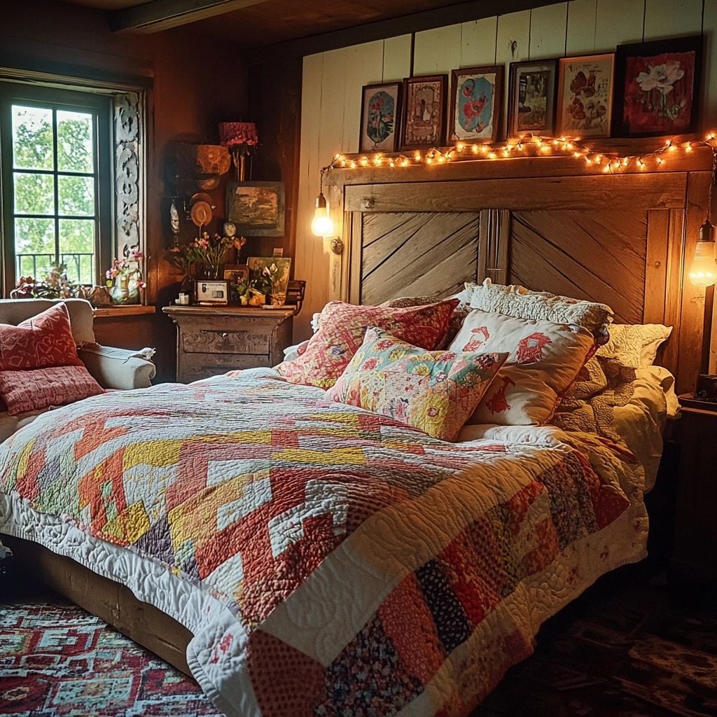 country bedroom ideas farmhouse rustic 36