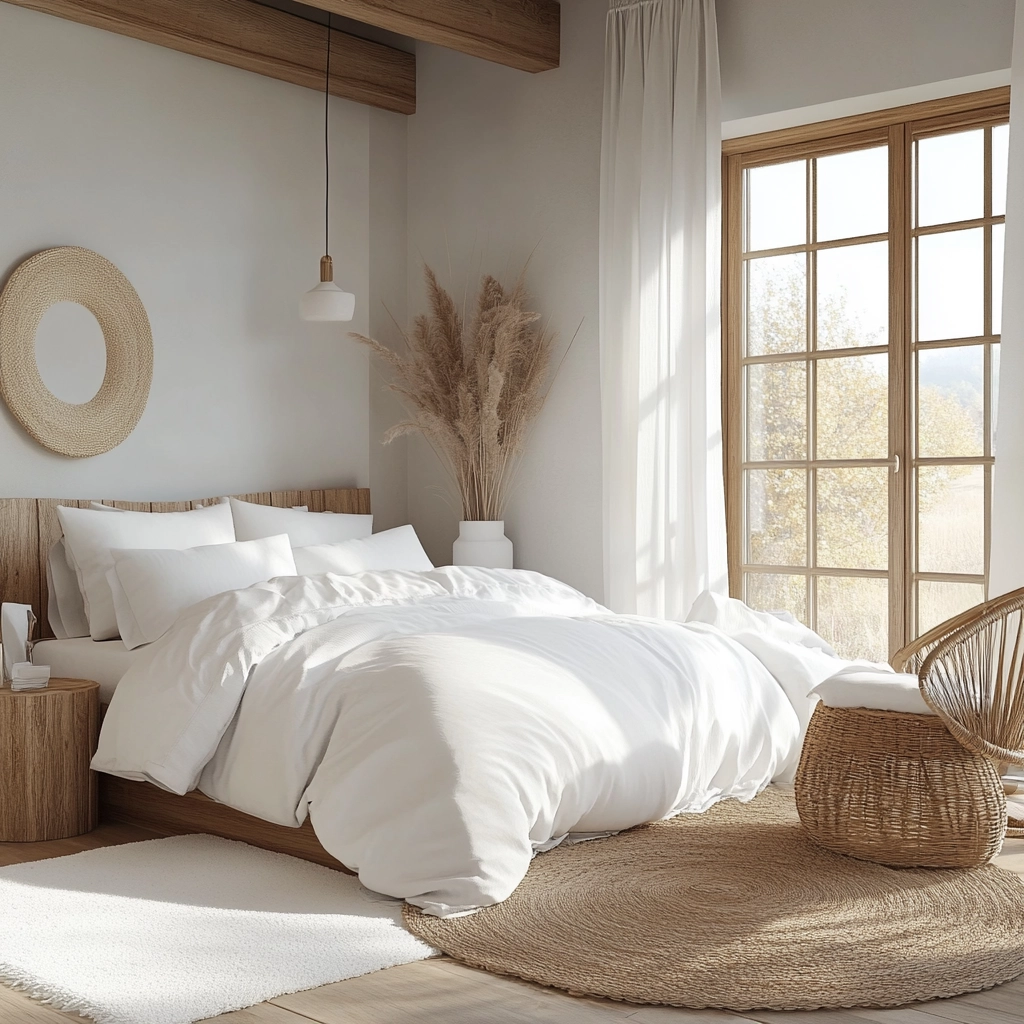 country bedroom ideas farmhouse rustic 44