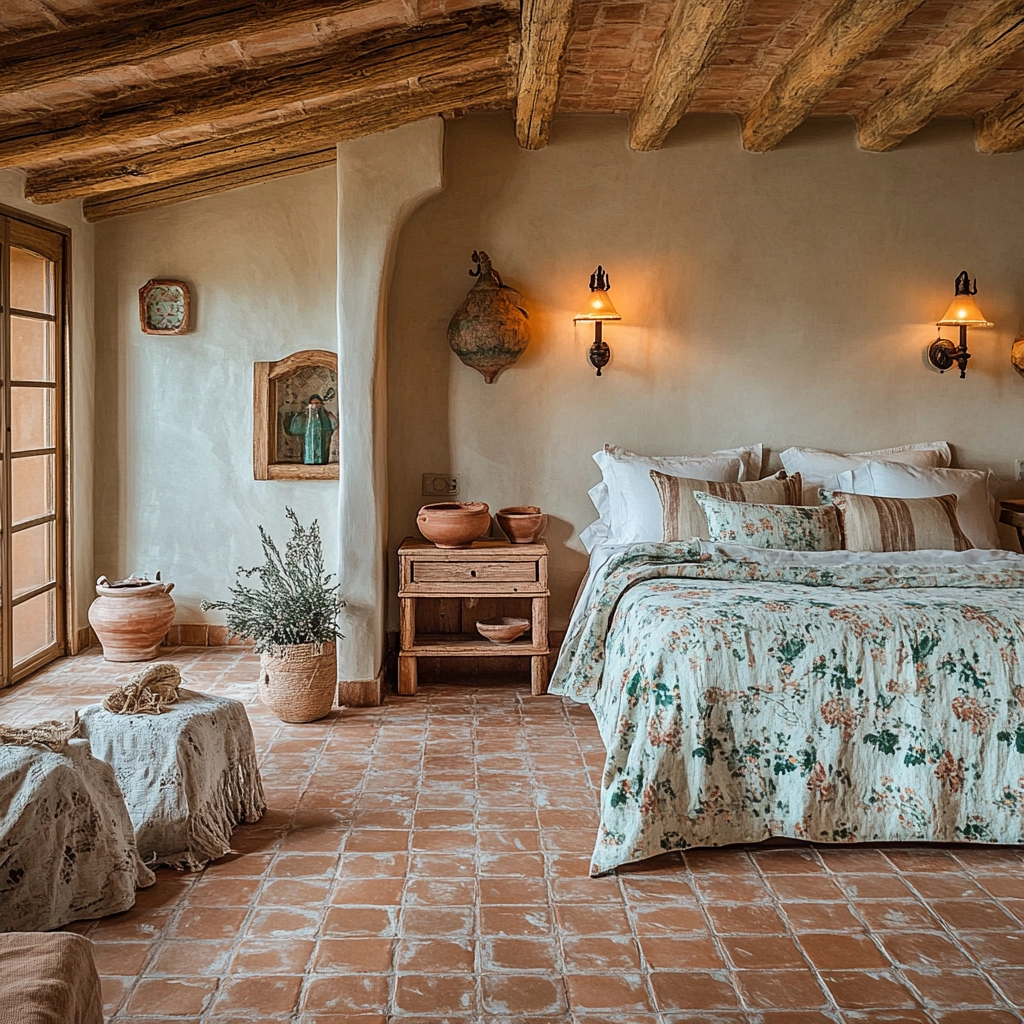 country bedroom ideas farmhouse rustic 52