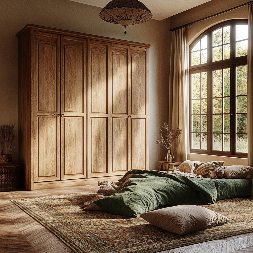 country bedroom ideas farmhouse rustic 71