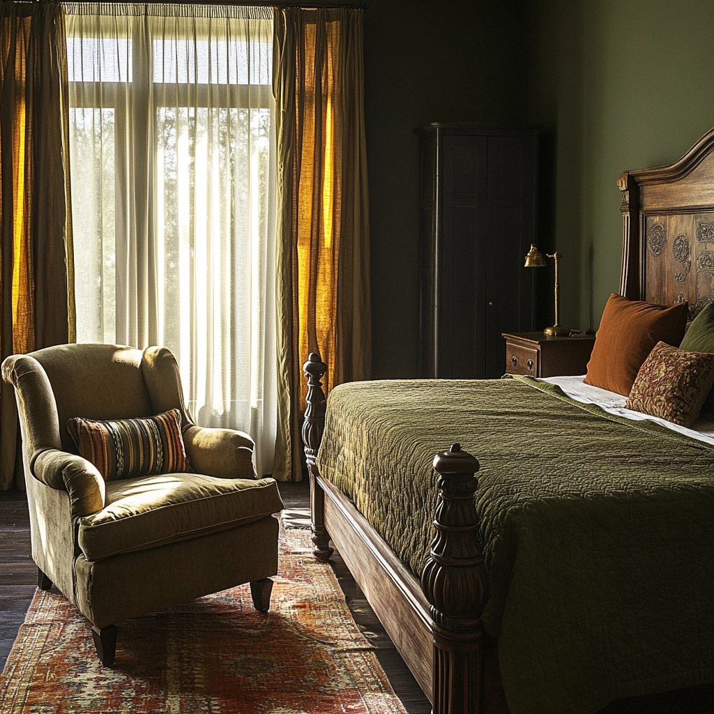 country bedroom ideas farmhouse rustic 77