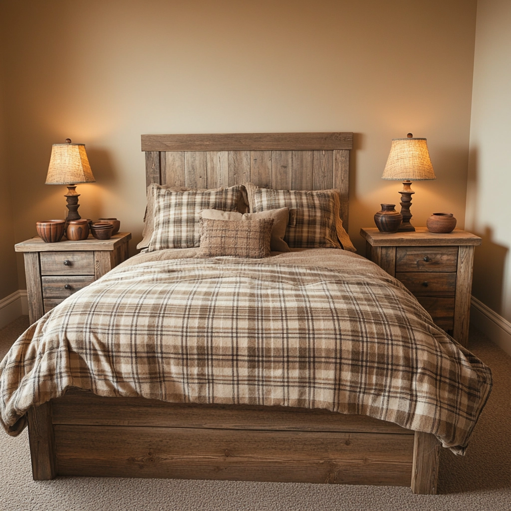 country bedroom ideas farmhouse rustic 8