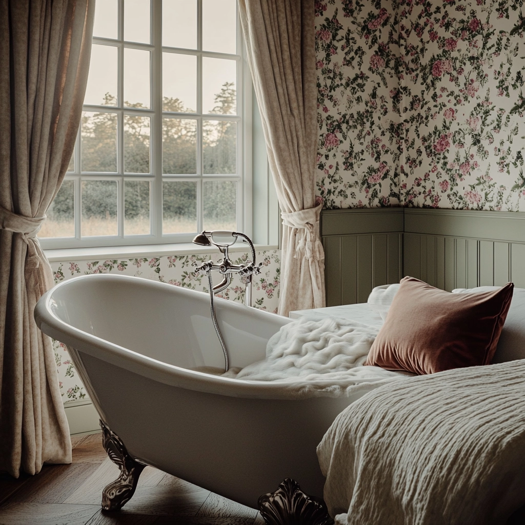 country cottage bedroom farmhouse style 17