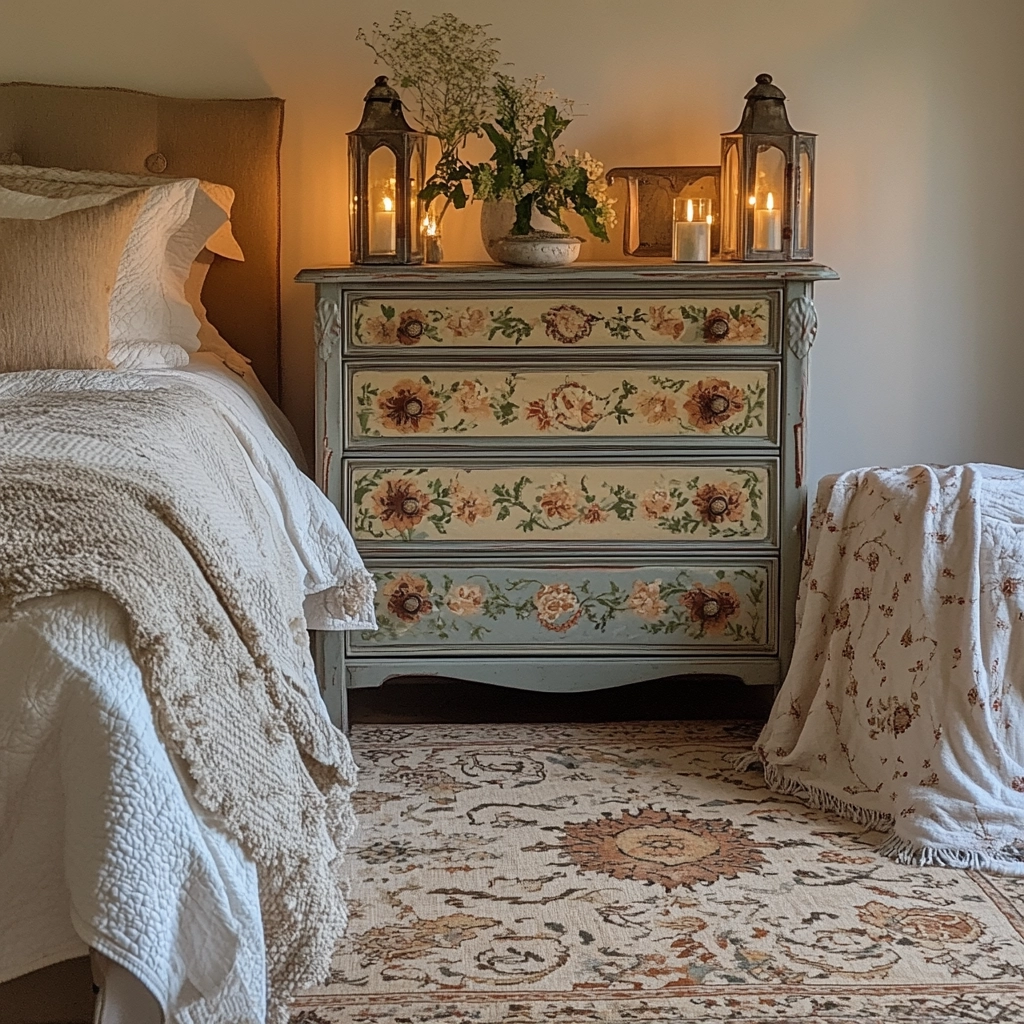 country cottage bedroom farmhouse style 32
