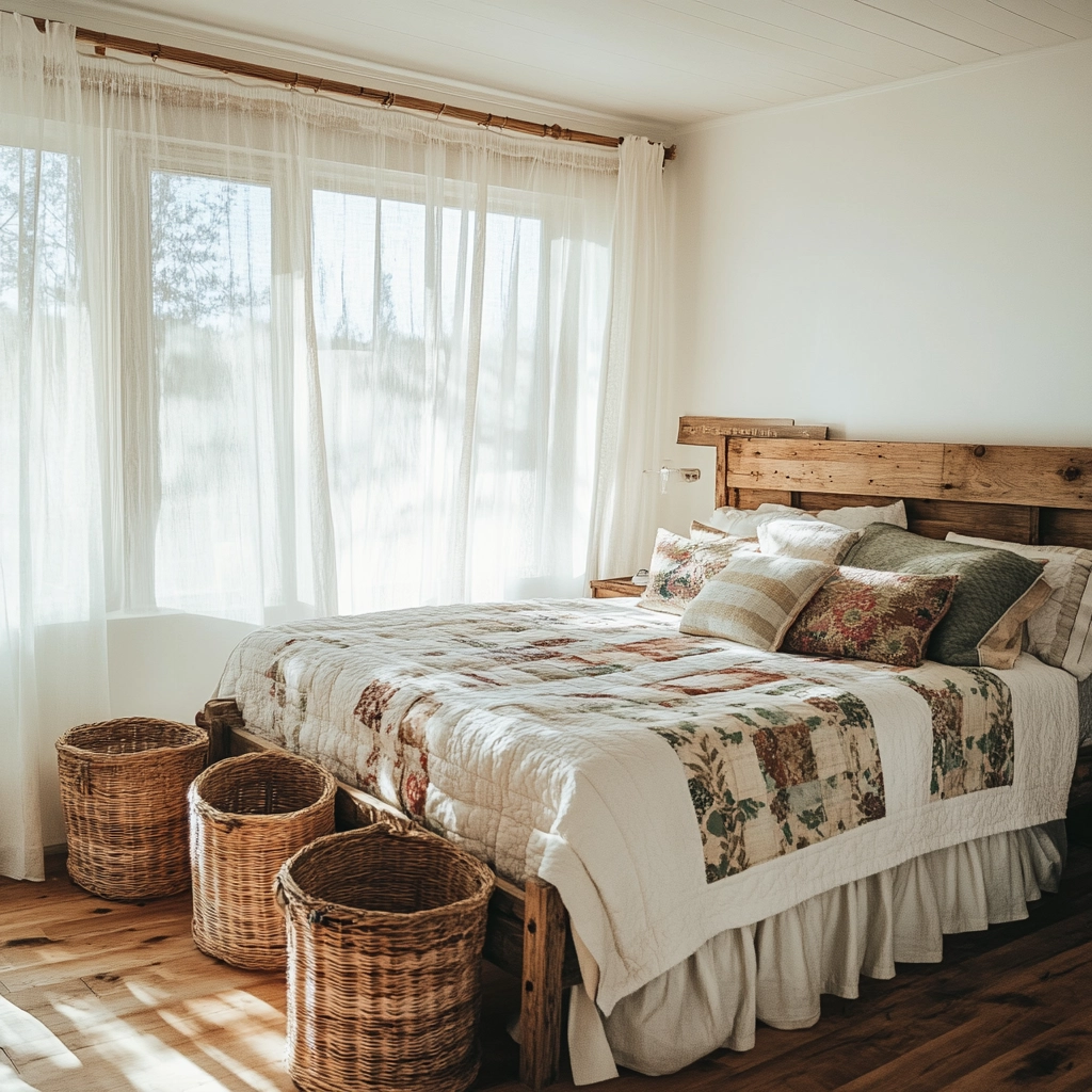country cottage bedroom farmhouse style 4