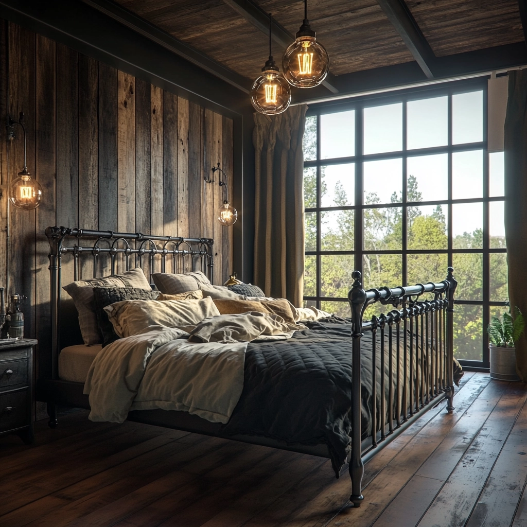 country cottage bedroom farmhouse style 46