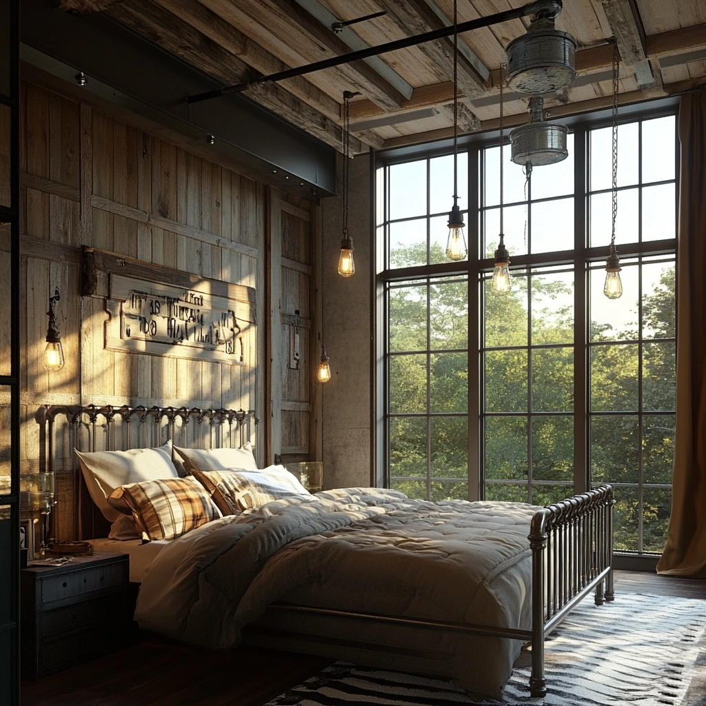 country cottage bedroom farmhouse style 48