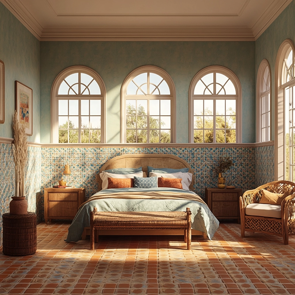 country cottage bedroom farmhouse style 52