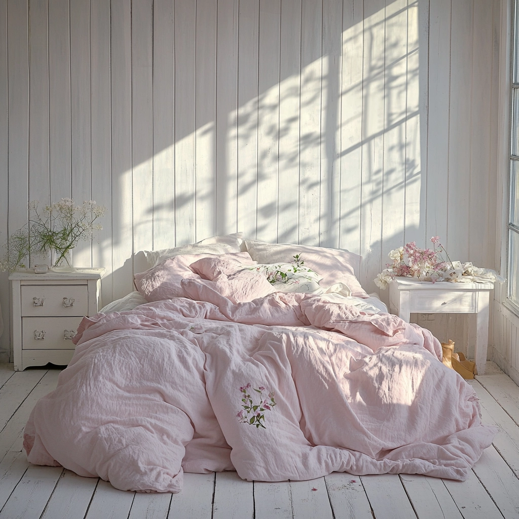 country cottage bedroom farmhouse style 67