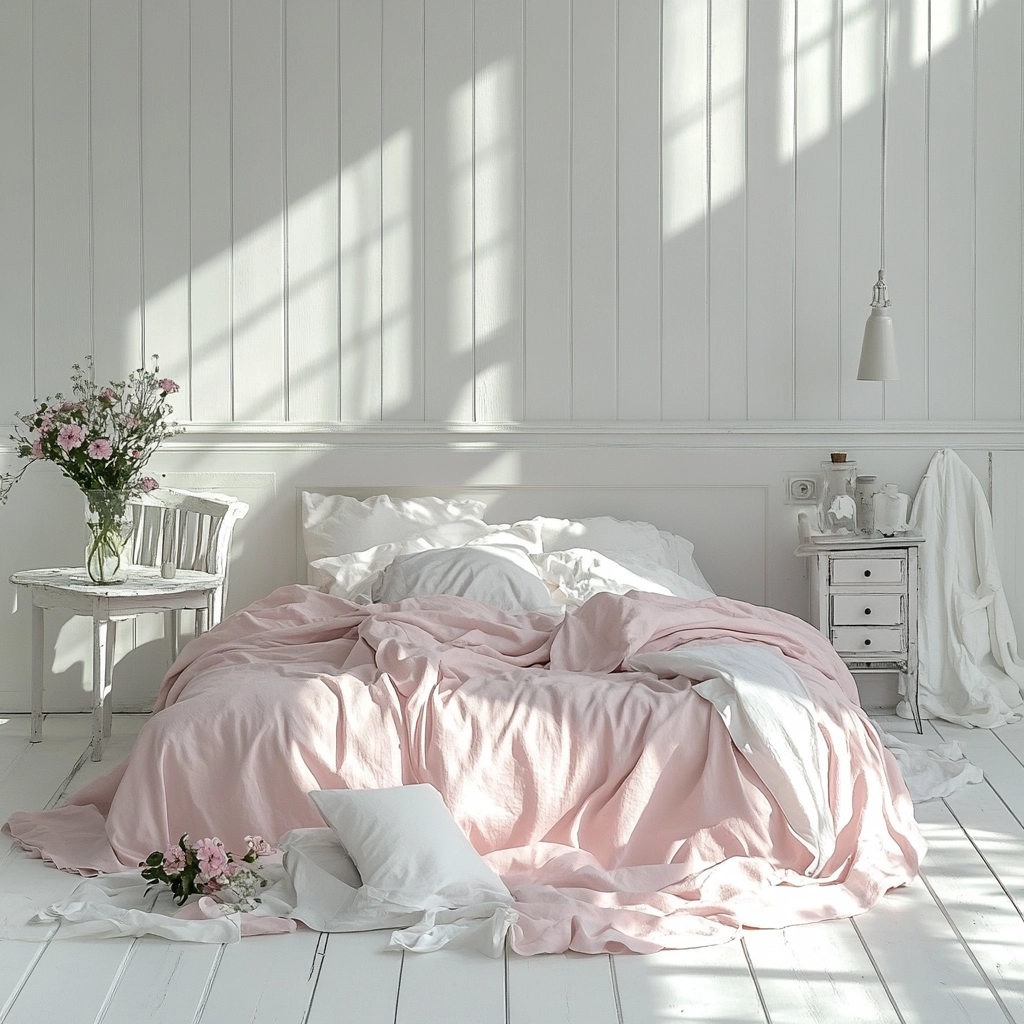country cottage bedroom farmhouse style 68