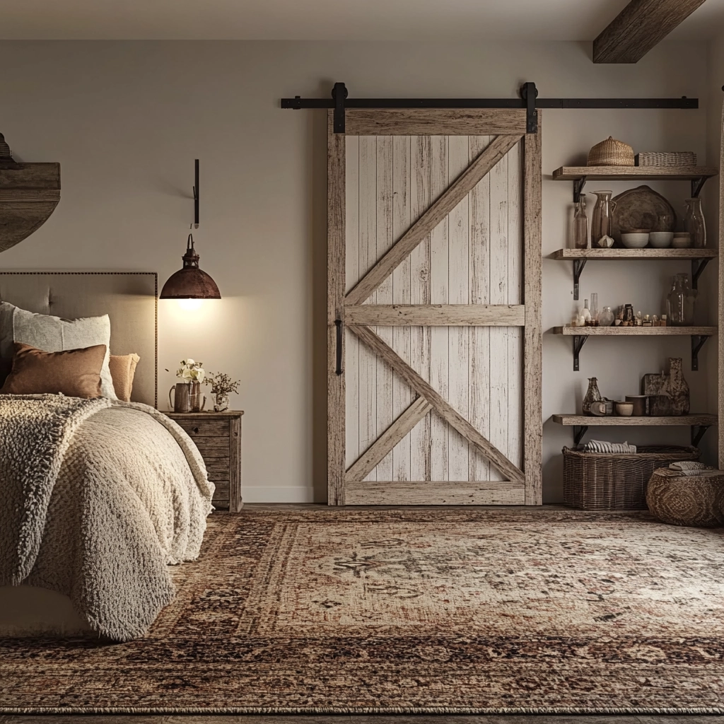 country cottage bedroom farmhouse style 76