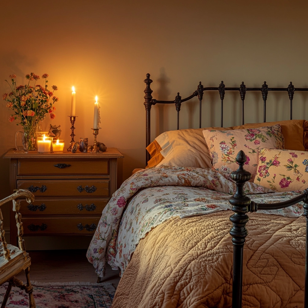 country cottage bedroom farmhouse style 79