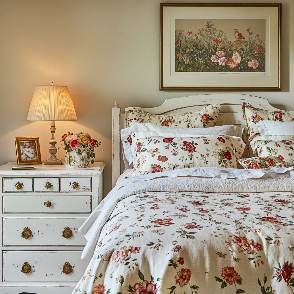 country cottage bedroom farmhouse style 8