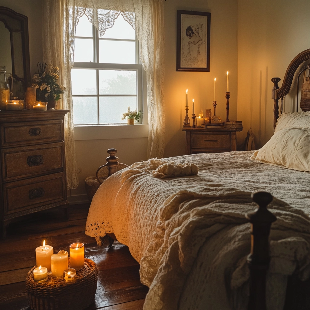 country cottage bedroom farmhouse style 80