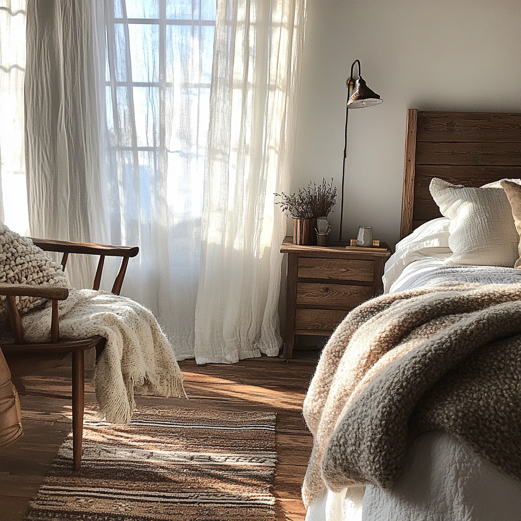 country farmhouse bedroom 1