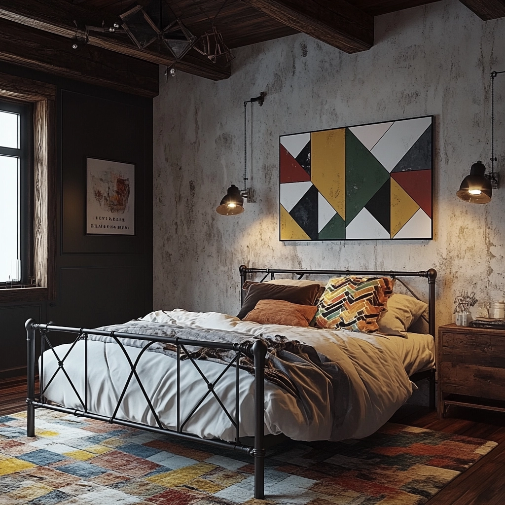country farmhouse bedroom 17