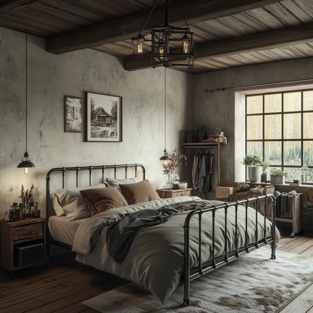 country farmhouse bedroom 18
