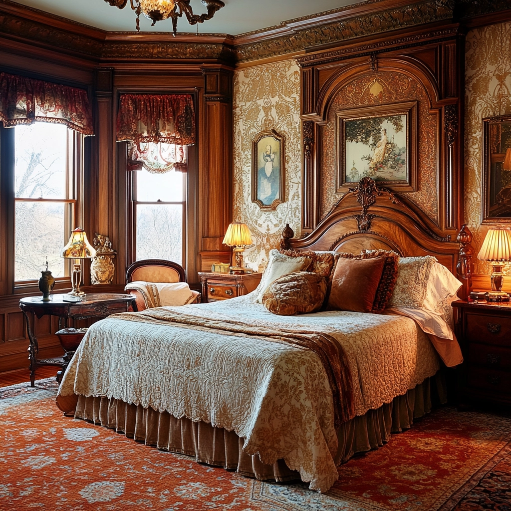 country farmhouse bedroom 34