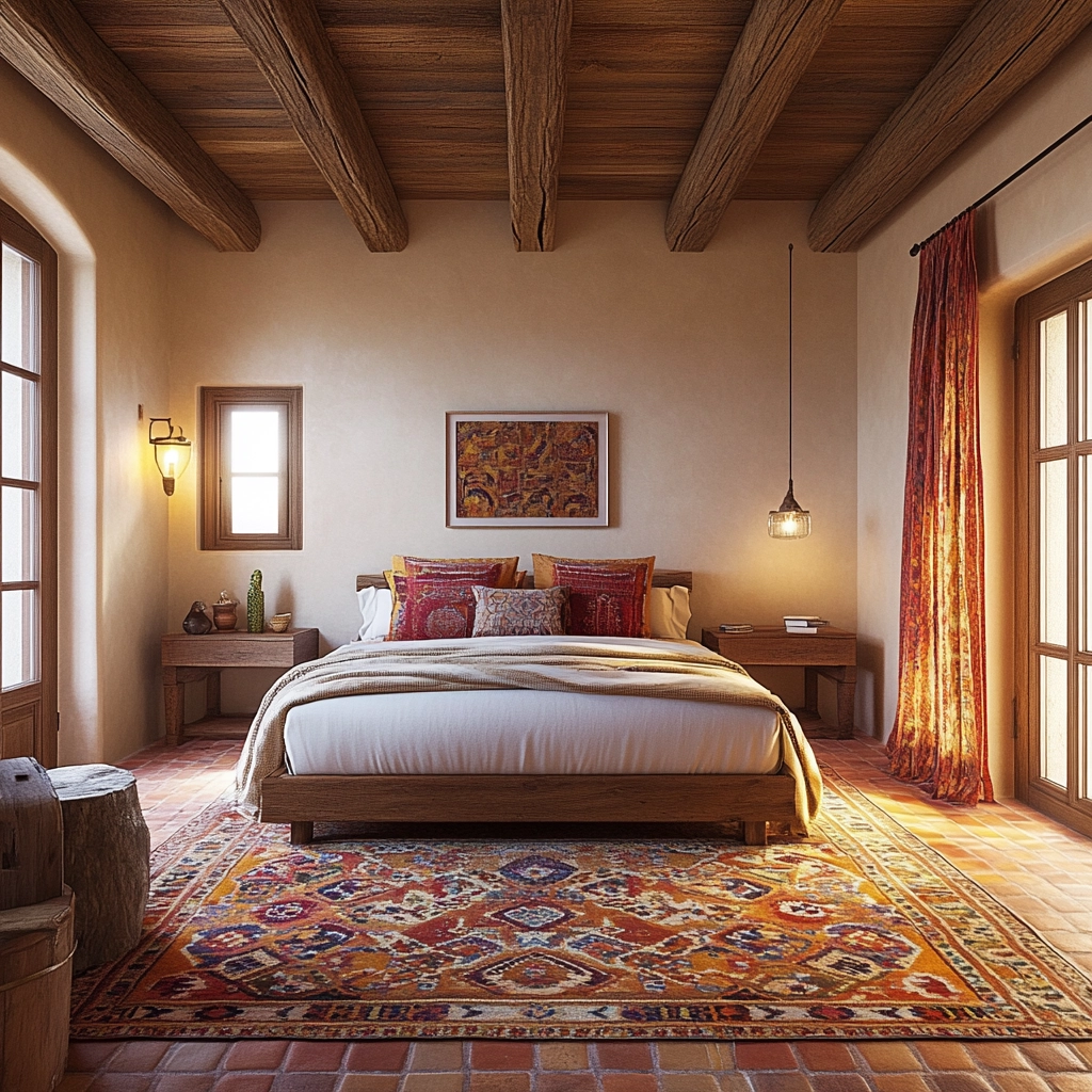 country farmhouse bedroom 69