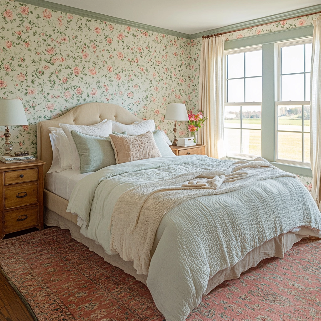 cozy cottage bedroom farmhouse style 45
