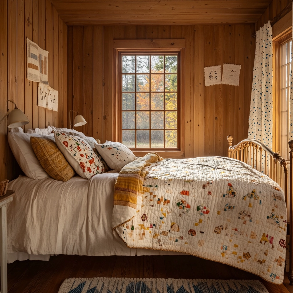 cozy cottage bedroom farmhouse style 55