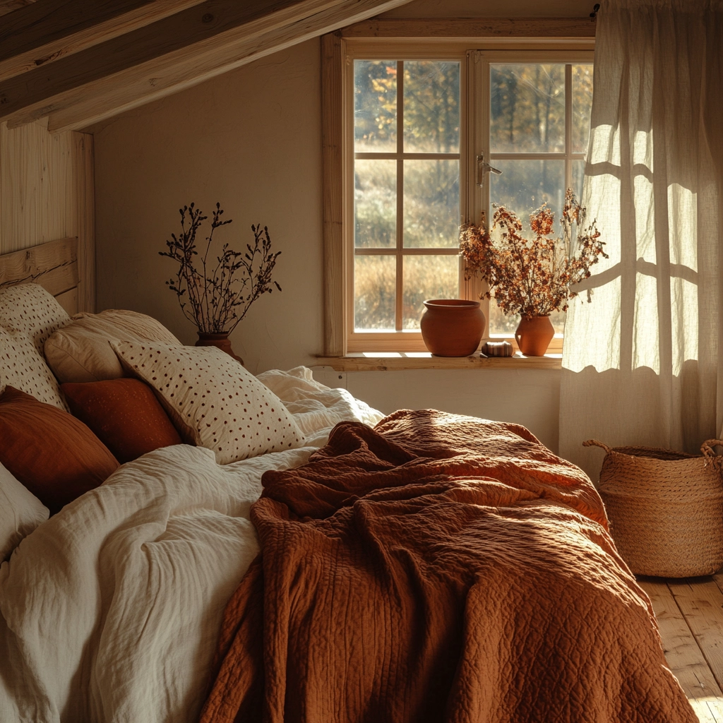 cozy cottage bedroom farmhouse style 61