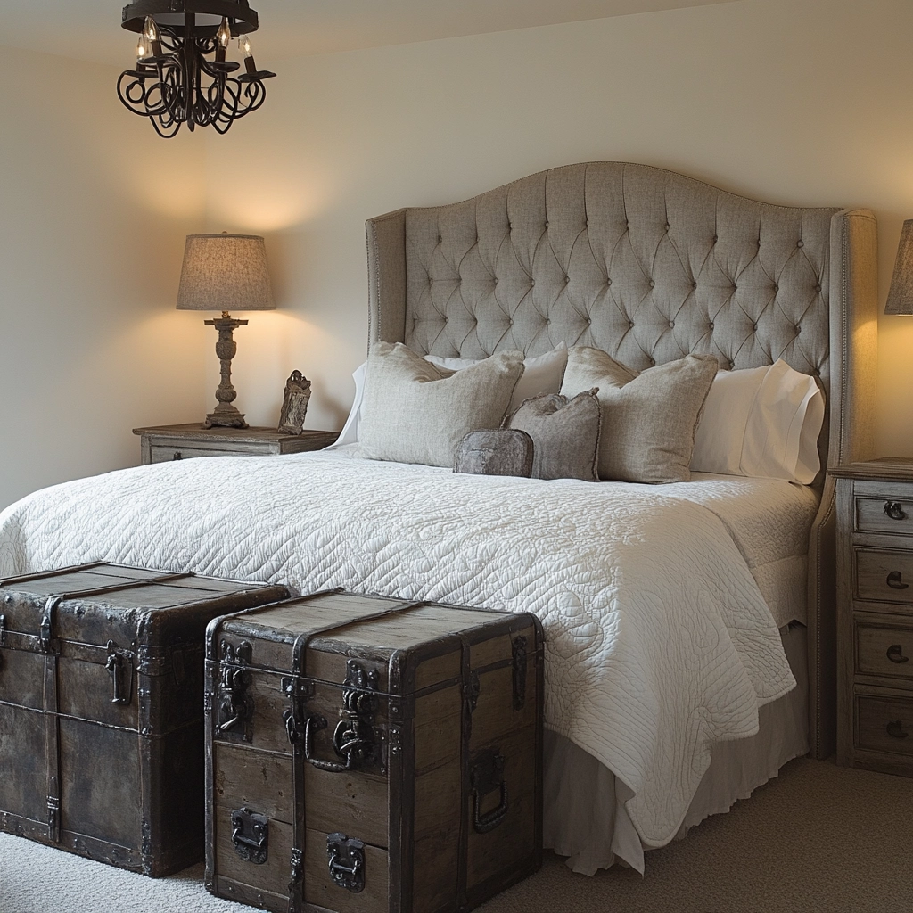 cozy cottage bedroom farmhouse style 68