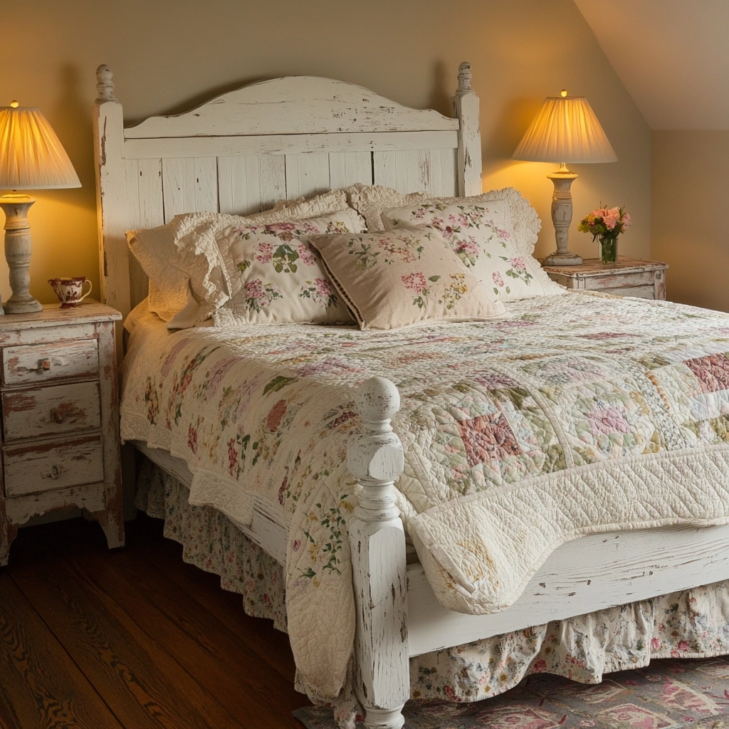 cozy cottage bedroom farmhouse style 7