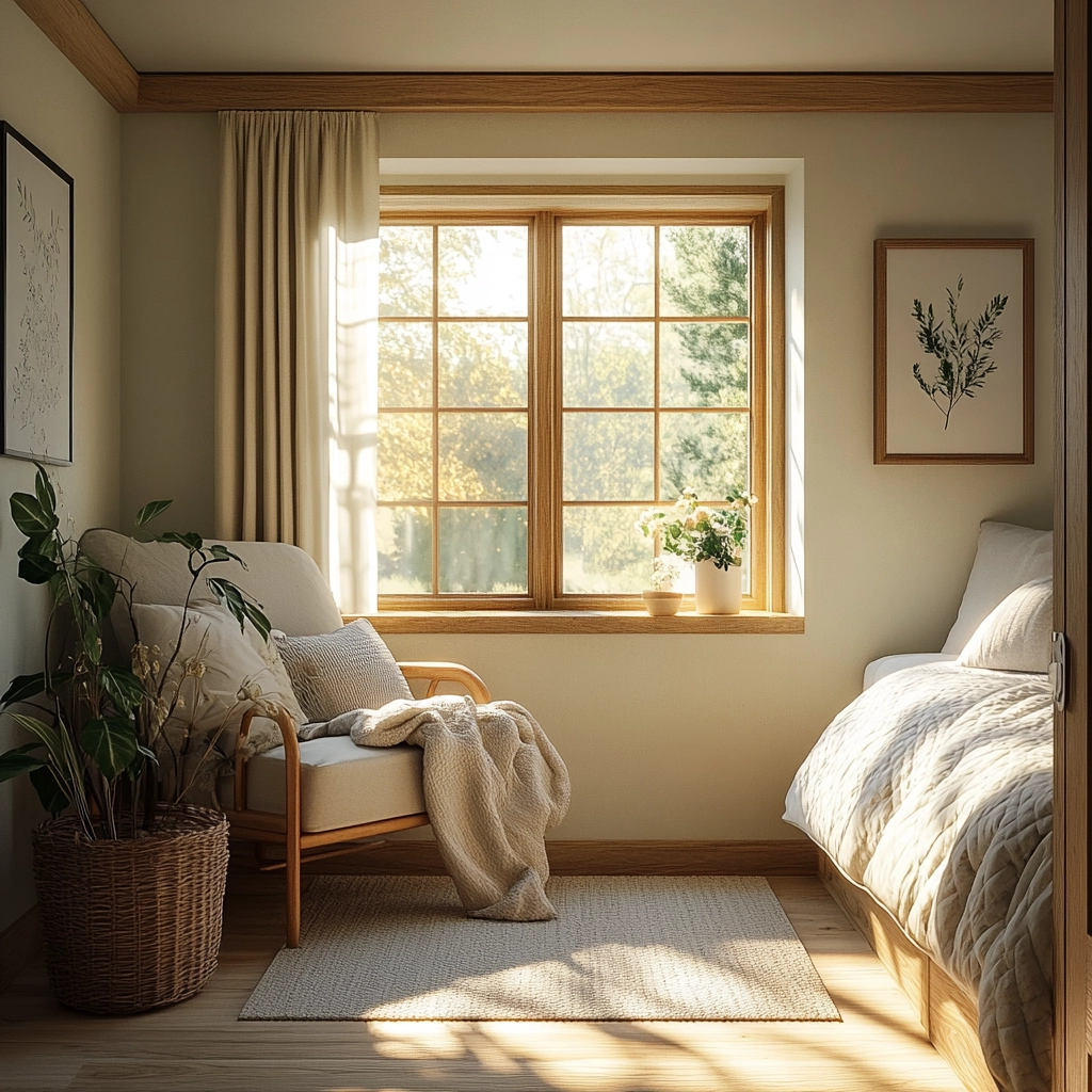 cozy cottage bedroom farmhouse style 75